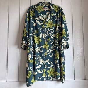 The Hawaiian Original Green Hawaiian Shirt